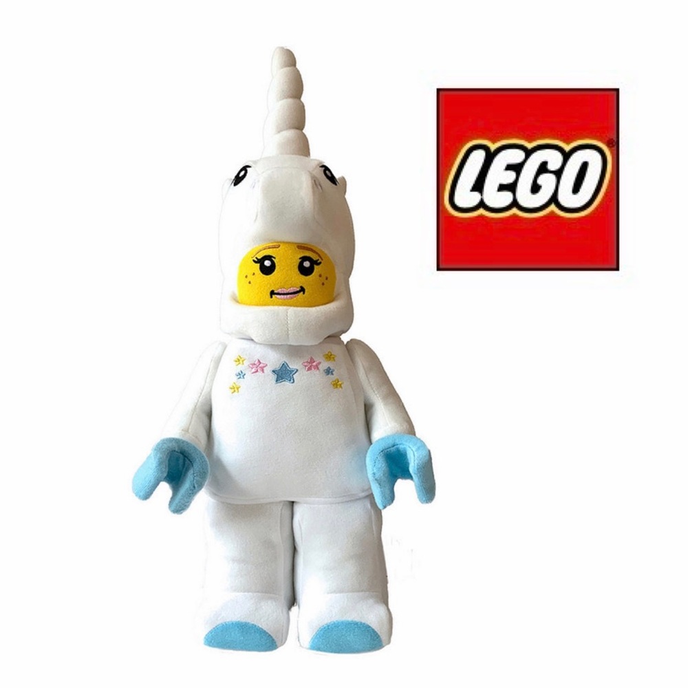 Lego Unicorn Girl Plush